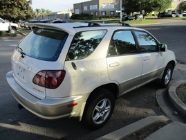2000 LEXUS RX300 PEARL WHITE 3.0L AT 4WD Z15045